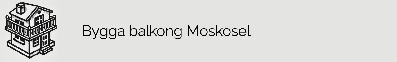 Bygga balkong Moskosel